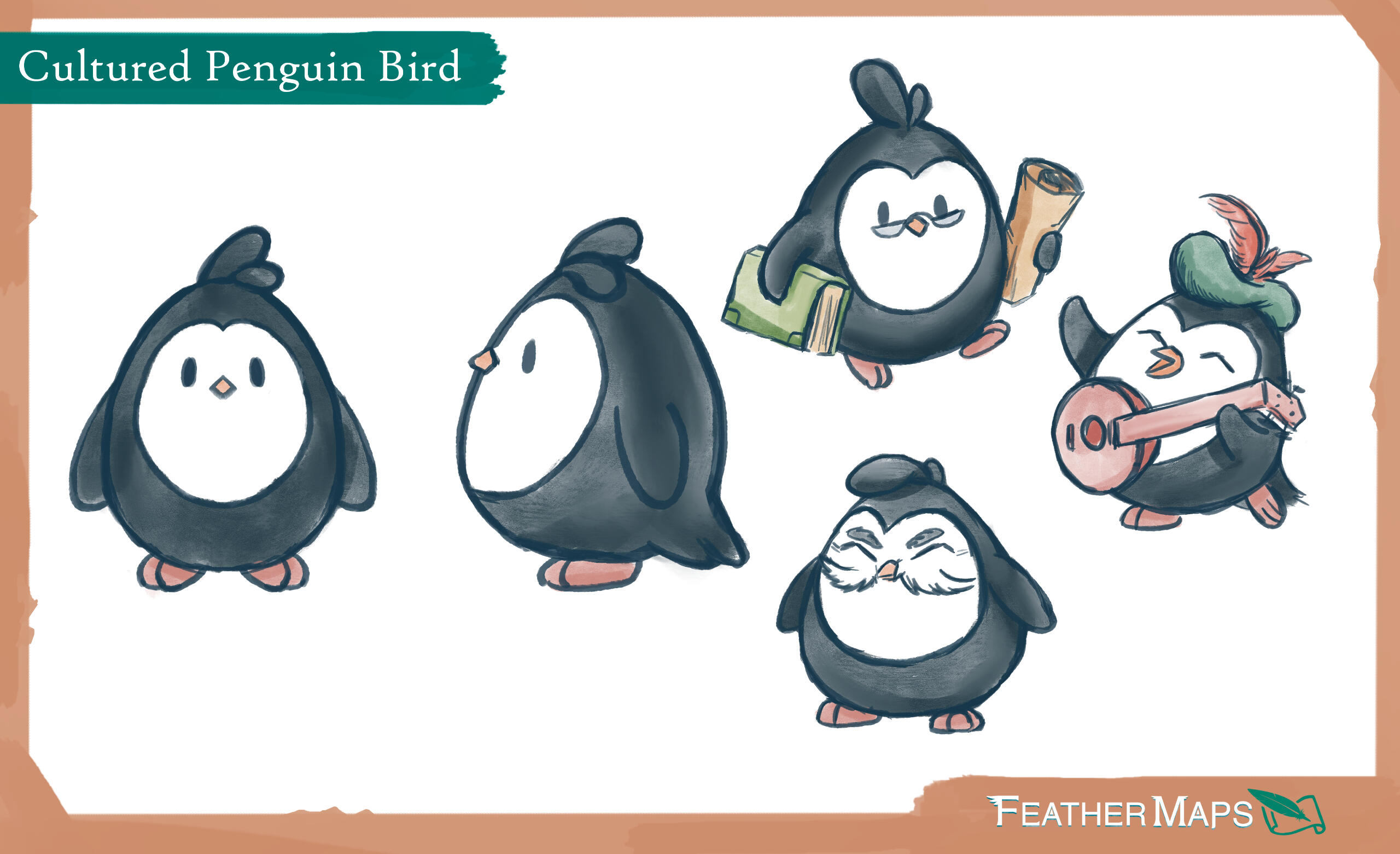 Bird Character Concept