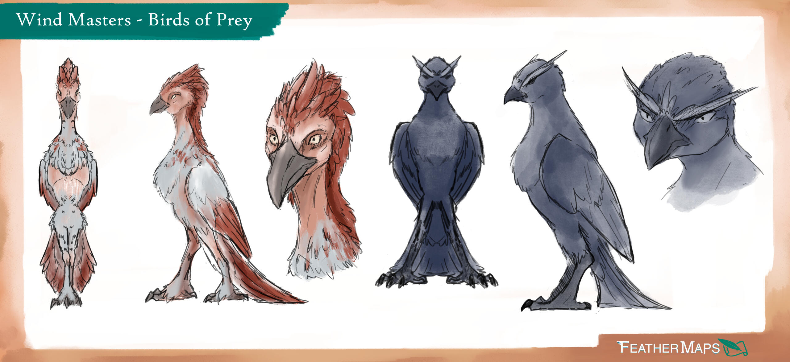 Birds of Prey Concepts